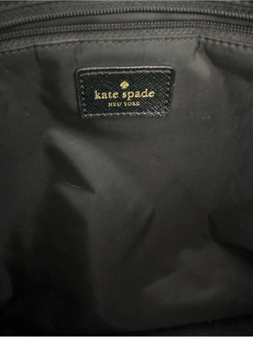 Kate Spade New York Women’s  Black Nylon Travel Diaper Tote Shoulder Weekender